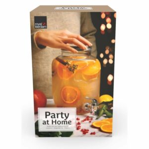 Trauks dzērieniem ar krānu 4L PARTY AT HOME Dispenser