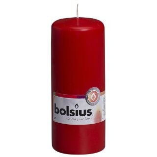 Svece - cilindrs h-15cm,ø6cm,sarkana VN