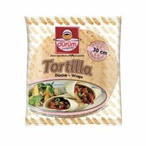 Kviešu miltu tortillas ø 30 cm nesaldētas 1620g 18gab