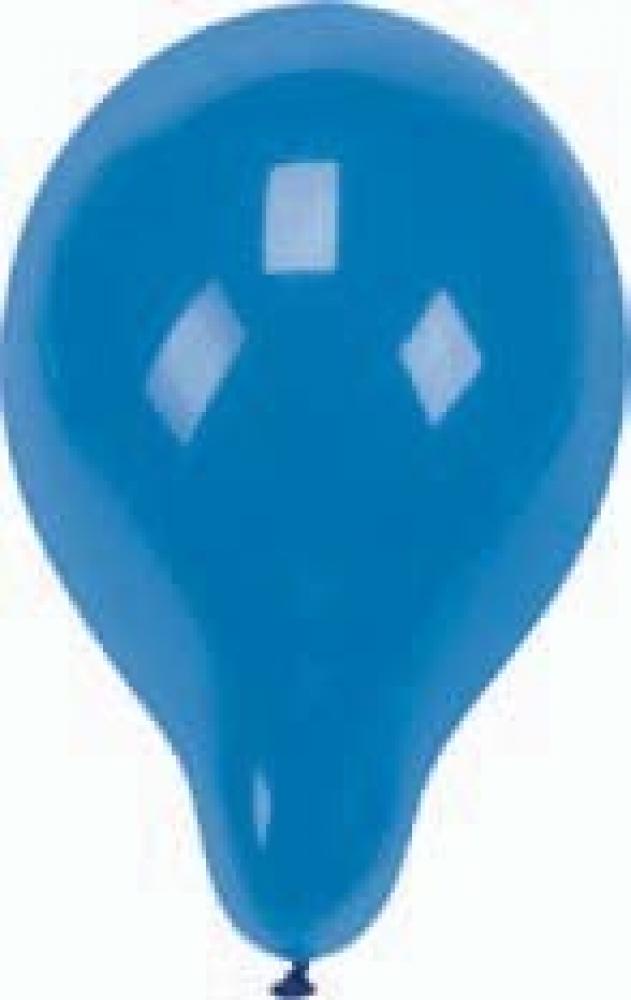 BALONI D25CM, ZILI, 10GAB., 0.038 kg / iepak., Pap Star