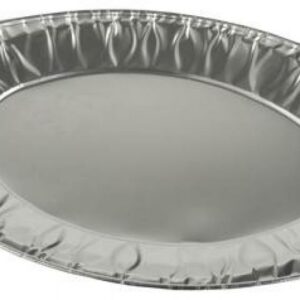 SERVĒJAMI ALUMĪNIJA ŠĶĪVJI 33.3x23.3CM, 10GAB., OVĀLI 0,25kg/iepak., Pap Star