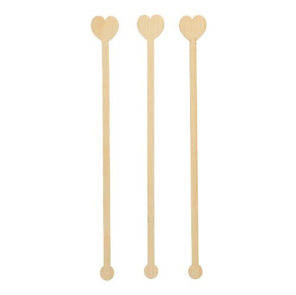 PURE HEART KOKTEIĻU KOCIŅI 20CM, 100GAB/IEP, BAMBUSS, Pap Star