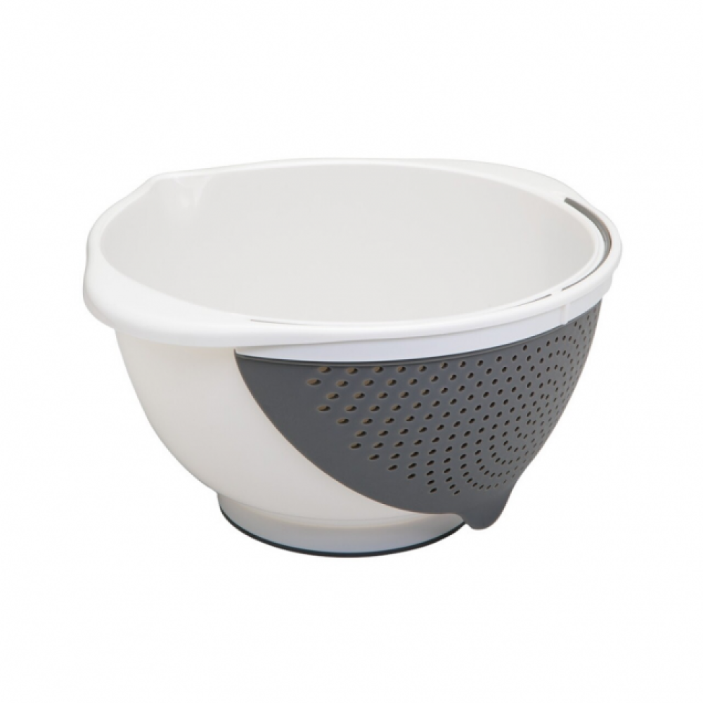 BĻODA AR CAURDURI D28CM, PLASTMASAS, Metaltex
