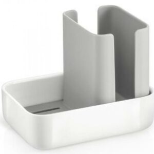 PURO SŪKĻA UN LUPATIŅAS TURĒTĀJS 8x11x9CM, PLASTMASAS, Tescoma