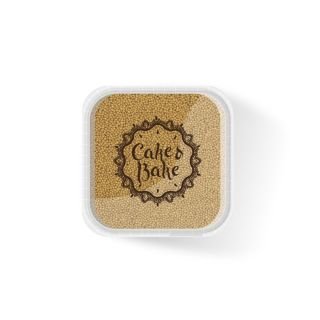 Dekori cukura pērlītes mini zelta 550g CAKE&BAKE