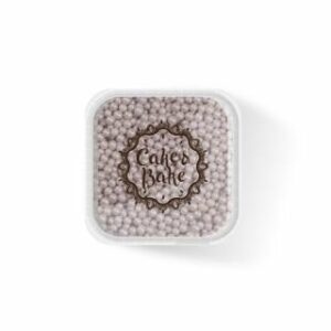Dekori cukura pērlītes violetas 400g CAKE&BAKE