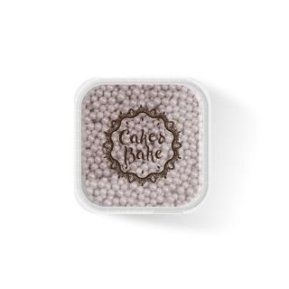 Dekori cukura pērlītes violetas 400g CAKE&BAKE