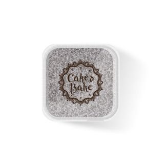Dekori cukura pērlītes mini baltas, sudraba 550g CAKE&BAKE