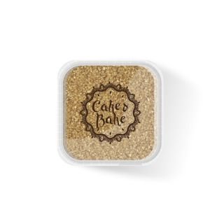 Dekori cukura kristāli zelta 550g CAKE&BAKE