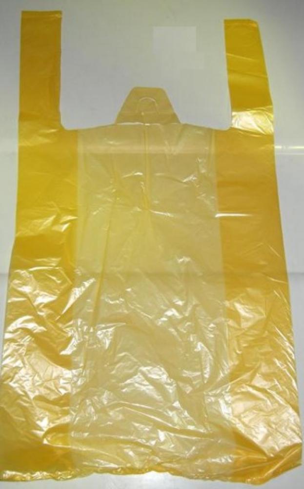 HDPE MAISIŅI 100GAB. 25x12x45 DZELTENI 0.116kg/iepak., Partner