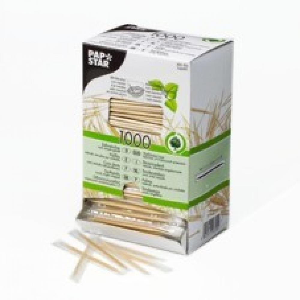 ZOBU BAKSTĀMIE IEPAK.6.6CM, 1000GAB., MINT 0.234 KG/IEPAK, Pap Star