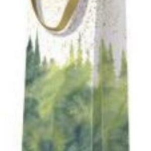 DĀVANU MAISIŅŠ PREMIUM, PUDELEI 12x37x10CM, GOLDEN FOREST, Paw Decor Collection