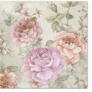 SALVETES 33x33CM, MEMORY OF SUMMER, Paw Decor Collection