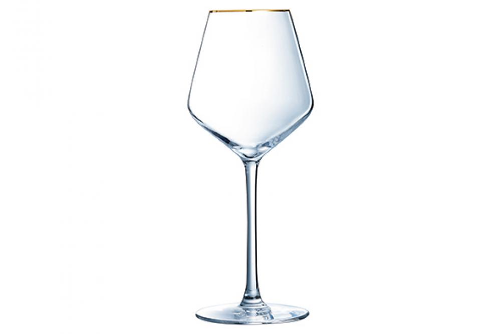 ULTIME GOLD VĪNA GLĀZES 38CL K4, Cristal d Arques