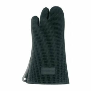 Cimds silikona ar cilpiņu 385x168mm melns