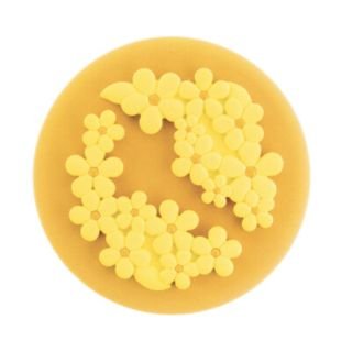 Forma silikona ø140 h-10mm 2 iedaļas FLOWER POWER