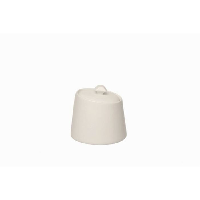 Cukurtrauks ar vāku 210ml INFINITY balts