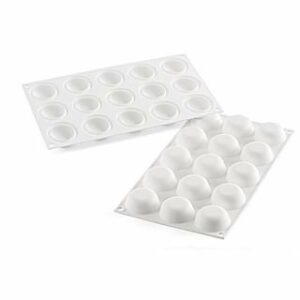 Forma silikona ø45 h-20mm 15x26ml GLOBE