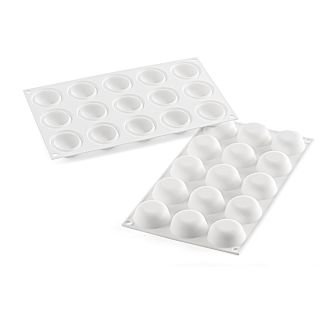 Forma silikona ø45 h-20mm 15x26ml GLOBE