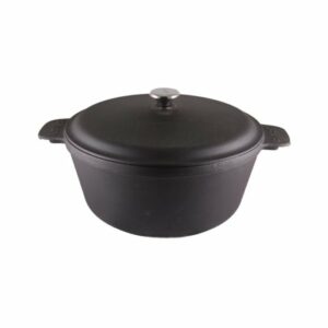 Katls čuguna LAVA ø26cm 4.71L melns matēts indukcijas VN