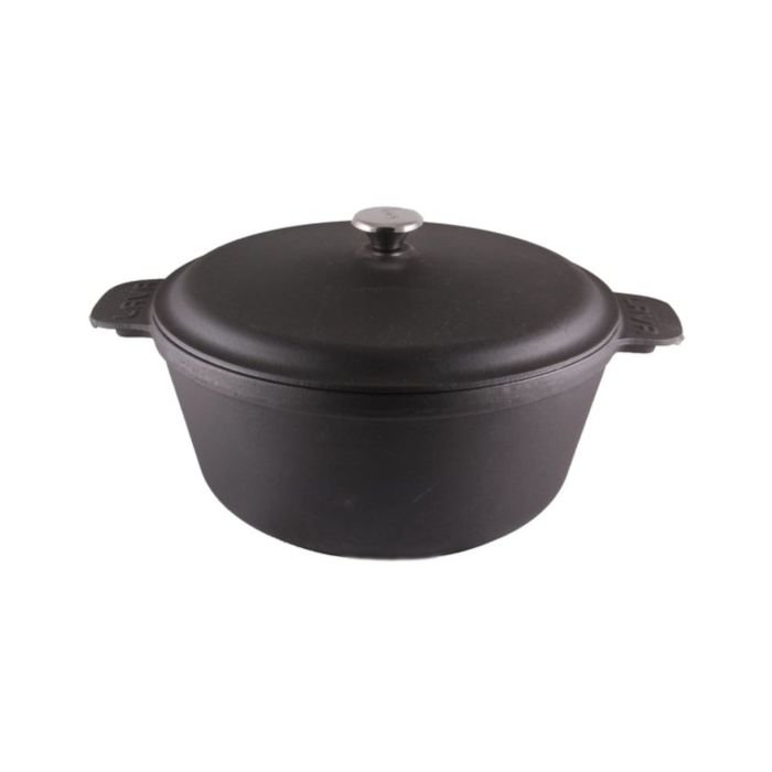 Katls čuguna LAVA ø26cm 4.71L melns matēts indukcijas VN