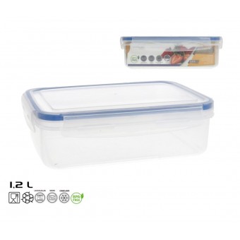 Kaste pārtikai hermetālainė 1.2L 15*21*6.5cm