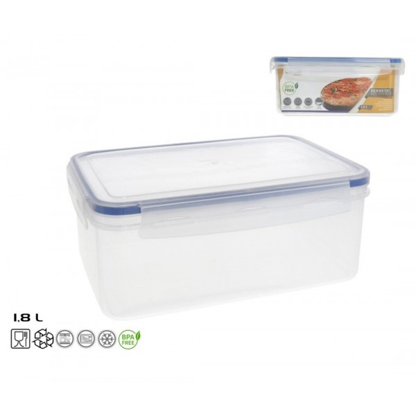 Kaste pārtikai hermetālainė 1.8L 9*20*14cm