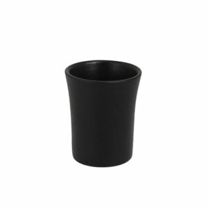 Trauciņš ø 6cm, h-7cm, 90ml, NEO FUSION, melns
