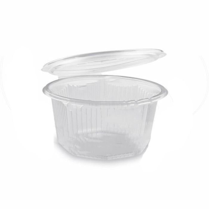 Kārbas v/l. plastmasas ar vāku 1000ml apaļas 50gab