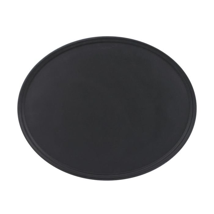 Paplāte neslīdoša ø 27cm melna