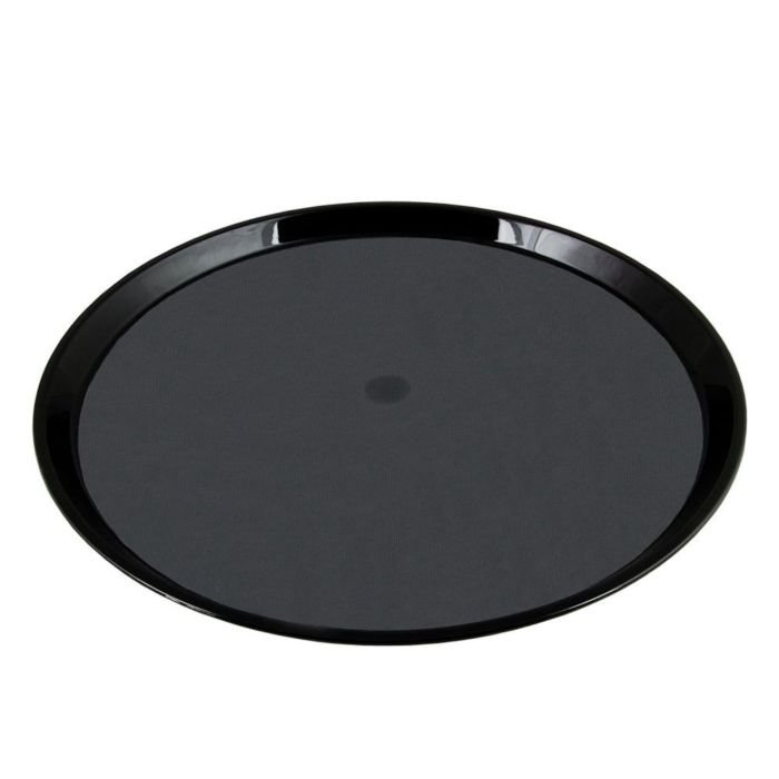 Paplāte neslīdoša ø 40cm melna