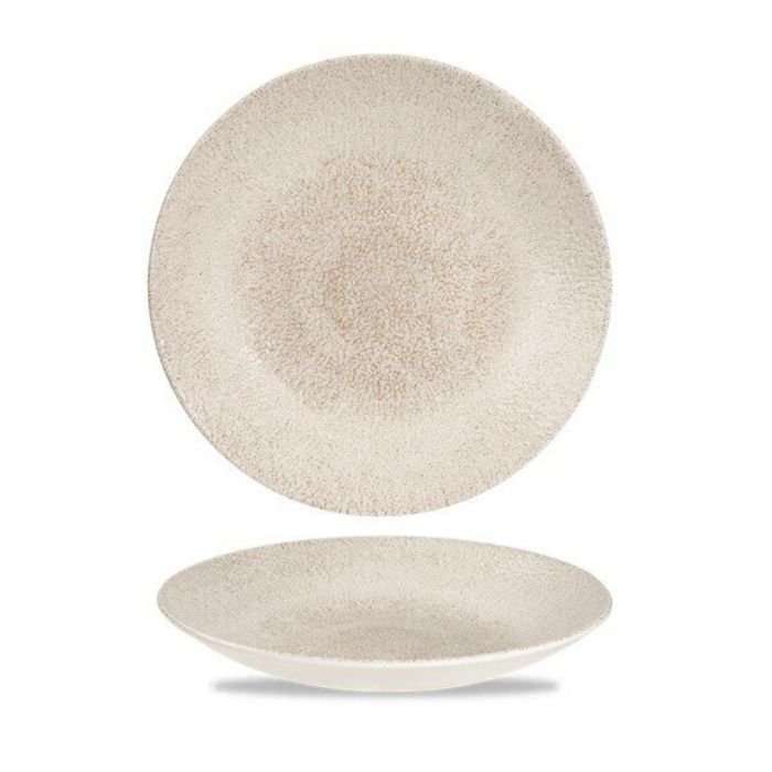 Šķīvis ø 25.5cm dziļais RAKU AGATE GREY