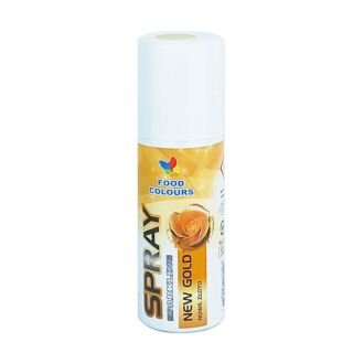 Pārtikas krāsviela zelta, aerosolā 50ml