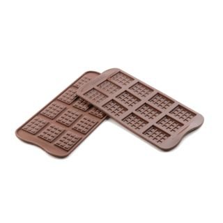 Forma silikona šokolādei 38x28 h-4.5mm 12x3.5ml TABLETTE