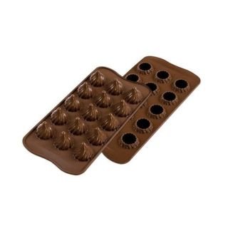Forma silikona 15x8ml 120ml 3D CHOCO FLAME