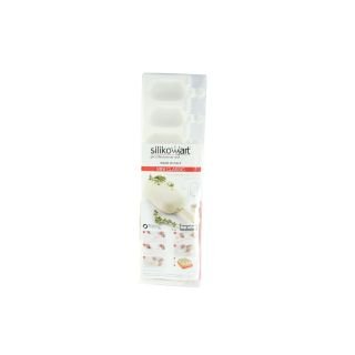Forma silikona saldējumam 69x38 h-18mm 16x37ml + 100 kociņi MINI CLASSIC