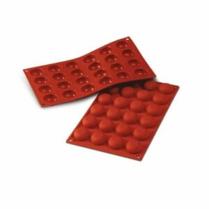 Forma silikona ø34 h-16mm 24x18ml POMPONNETES SF009