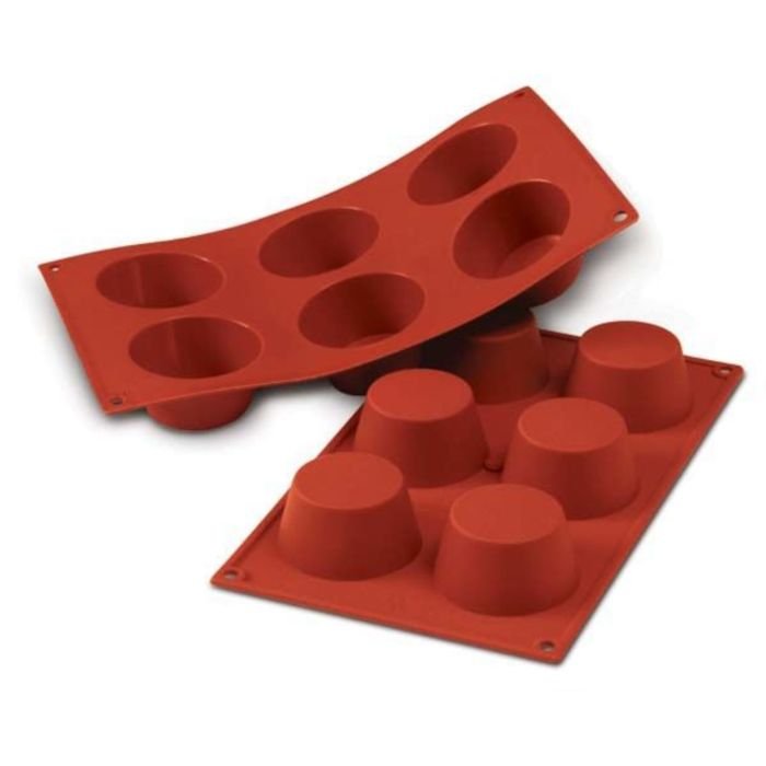 Forma silikona ø69 h-35mm 6x100ml MUFFIN SF023
