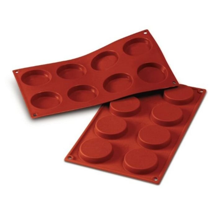 Forma silikona ø60 h-12mm 8x35ml FLORENTINS SF029
