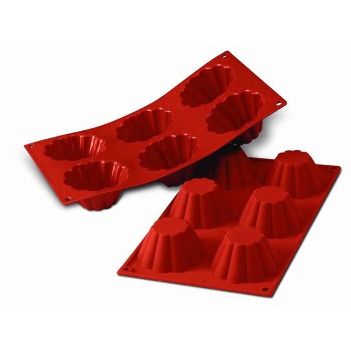 Forma silikona ø79 h-37mm 6x110ml BRIOCHETTE SF034