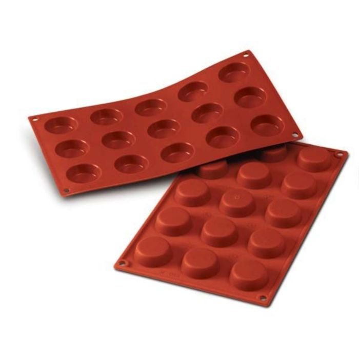 Forma silikona ø40 h-13mm 15x20ml FLAN MOULD SF043