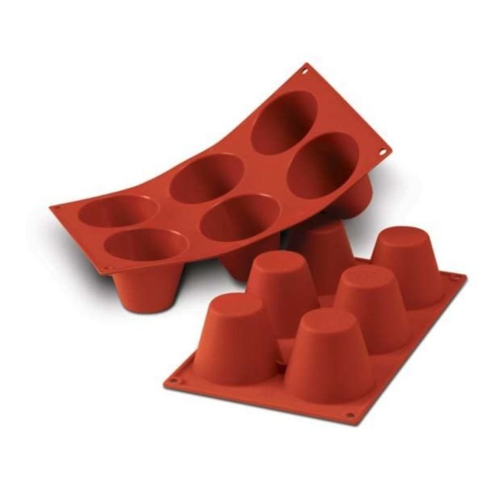 Forma silikona ø75 h-60mm 6x165ml MUFFIN SF052