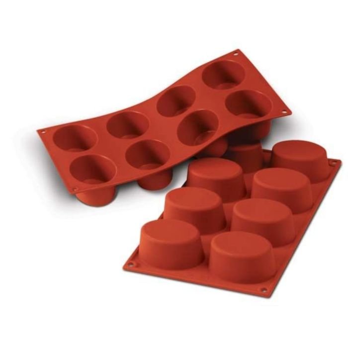 Forma silikona 75x55 h-35mm 8x110ml OVALS SF055