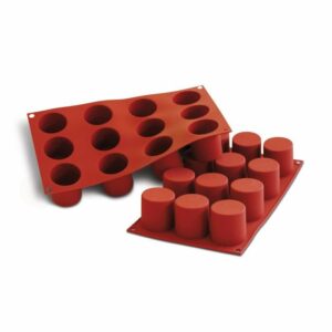 Forma silikona ø48 h-50mm 12x83ml CYLINDERS SF098
