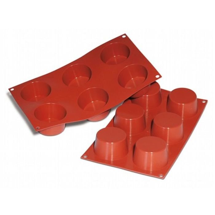 Forma silikona ø68 h-38mm 6x119ml MUFFIN SF102