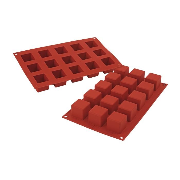 Forma silikona 35x35 h-35mm 15x42ml CUBE SF105