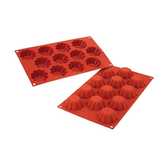 Forma silikona ø58 h-22mm 12x33ml BRIOCHETTE SF109