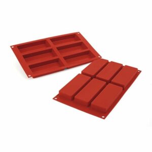 Forma silikona 120x45 h-20mm 6x110ml SLIM SF128