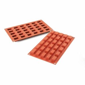 Forma silikona 30x18 h-16mm 30x7.5ml CAKES SF181