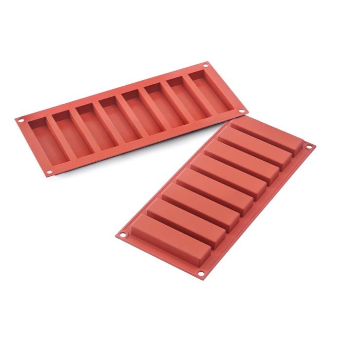 Forma silikona 100x26 h-16mm 8x40ml SLIM BAR SF184